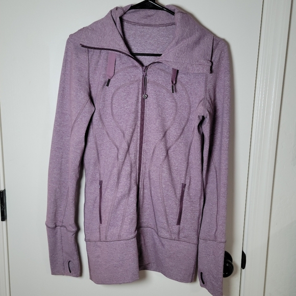 Lululemon Purple Stride Hoodie Jacket | Size 6 | Yoga/Running Hoodie - Picture 1 of 10